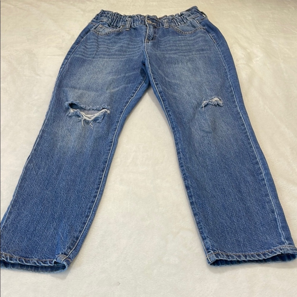 YMI WOMENS SIZE M Casual Blue Distressed Jeans